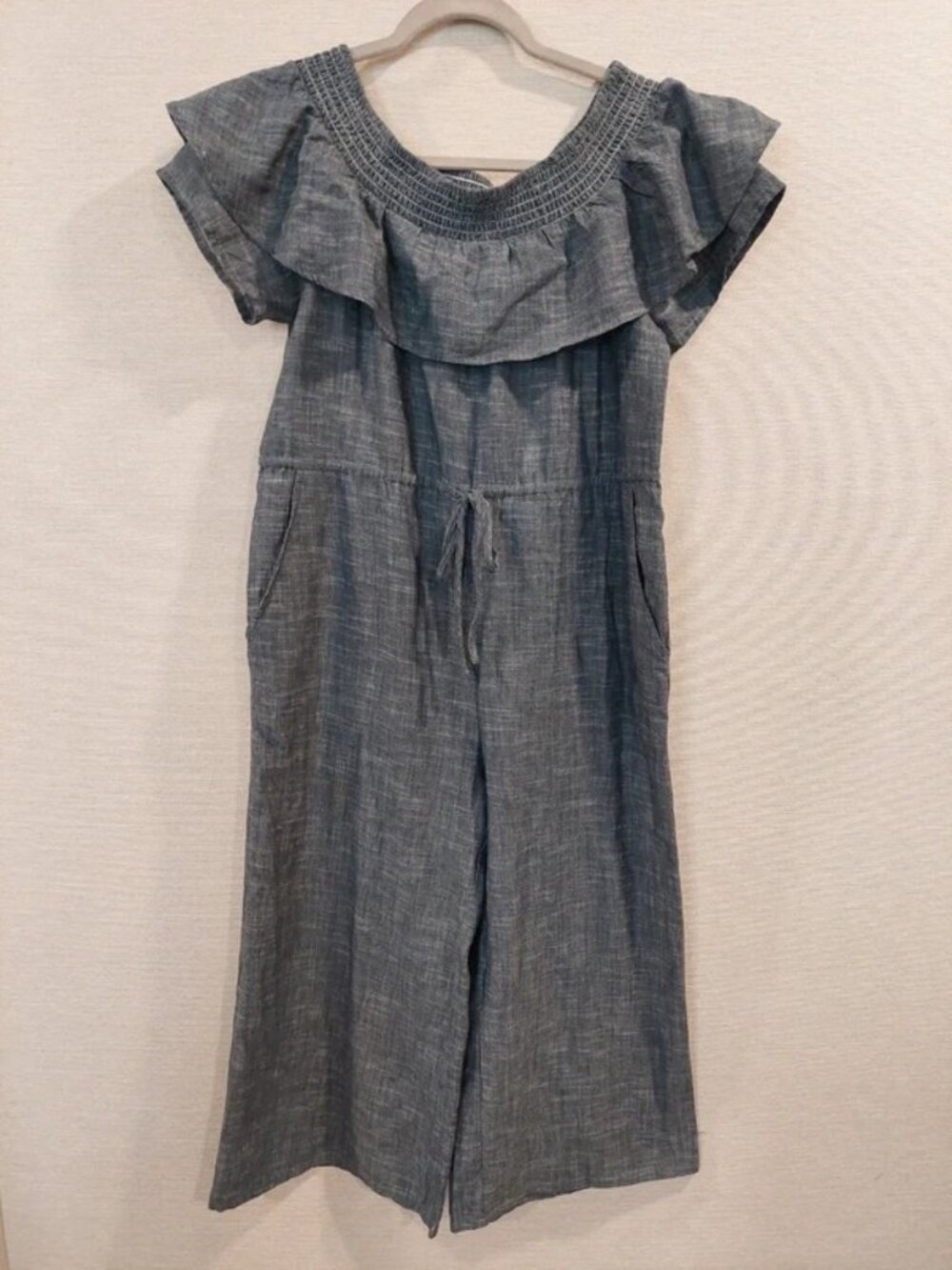 dRA Los Angeles Wide Leg Jumpsuit | Women's M | Blue